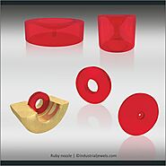 Ruby Nozzle with good surface finish - Industrial Jewels