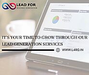 Enhance your Business with Our B2C Lead Generation Services-L4RG.IN