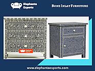 Bone Inlay Cabinet Elephanta Exports