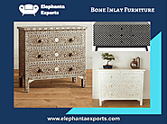 Bone Inlay Furniture Supplier Elephanta Exports