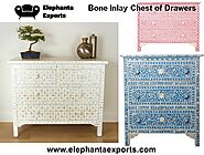 Bone Inlay Dresser Elephanta Exports
