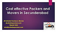 Cost effective Packers & Movers In Secunderabad