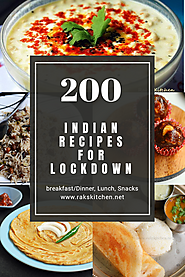 Lockdown recipes, 200 plus recipes for lockdown - Raks Kitchen