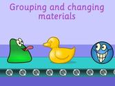 Grouping and changing materials
