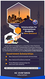 Scholarships for International Students in New Zealand