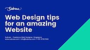Web Design tips for an amazing Website