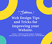 Web Design Tips and Tricks for improving your Website