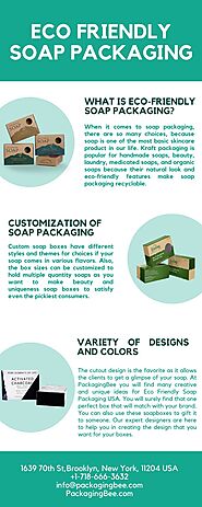 Eco Friendly Soap Packaging