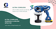 Ultra Cordless Handheld Airless Sprayer
