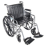 Drive Chrome Sport Wheelchair - wholesalemedicalsuppliers