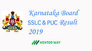 Check Karnataka SSLC and PUC Result 2019 Online - MentorWay