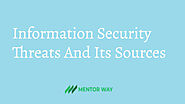 Information Security Threats And Its Sources - MentorWay