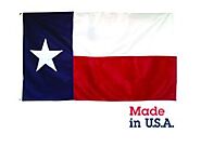 Nylon Texas Flags