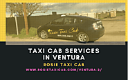 Taxi Cab Services in Ventura - Rosie Taxi Cab