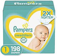 Pampers Swaddlers Disposable Baby Diapers - Wetness Free