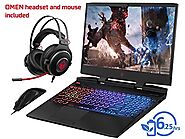 HP OMEN 15 Laptop, 15.6" FHD Display, Intel Core i7-9750H Upto 4.5GHz, 16GB RAM, 256GB NVMe SSD, NVIDIA GeForce GTX 1...