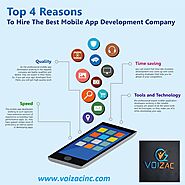 Top 4 Reasons To Hire The Best Mobile App Development Company