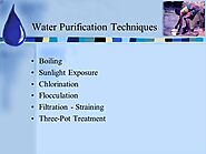 Water Purification Methods You Need To Know
