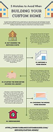 5 Mistakes to Avoid When Building Your Custom Home