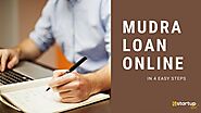 4 Easy Steps To Apply For Mudra Loan Online