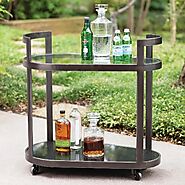 Buy Global Views Regan Bar Cart From Bar Accessories Collection At Grayson Living