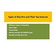 Types of Skip Bins and Their Top Features
