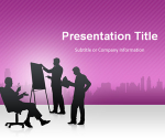 Free Business Conference PowerPoint Template Purple | SlideHunter.comSlideHunter.com