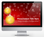 Free Widescreen Executive Leather PowerPoint Template Red (16:9) | SlideHunter.comSlideHunter.com