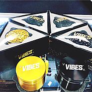 VIBES X Aerospaced 4-Piece Herb Grinder