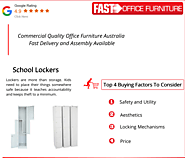 School Lockers | Heavy Duty School Lockers | Fast Office Furniture