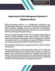 Importance of Claim Management Software in Healthcare Sector