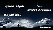 75+ Latest Best Good Night Shayari 2020