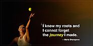 A Quote from Maria Sharapova