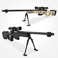 AWM Sniper Rifle Assemble Metal Action Figure | Shop For Gamers
