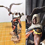Assassin's Creed Bayek Aya PVC Action Figure | Shop For Gamers