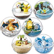 Cute Pokemon Transparent Ball Figures | Shop For Gamers