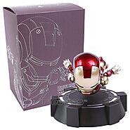 Iron Man MK Magnetic Floating LED Light Action Figure | Shop For Gamer