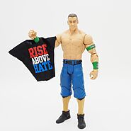 WWE John Cena + T Shirt Action Figure | Shop For Gamers