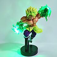 Dragon Ball Z Broly Led Effect Action Figure | Shop For Gamers