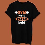 Buy Classic Designs of Gym T Shirts Online at Best Price @Beyoung
