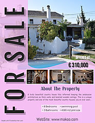 8 bed Country House for sale in Alhama de Granada