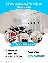 4 bed Apartment for sale in barcelona
