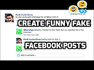 Fake Facebook Post Generator - Create Facebook Posts in Seconds