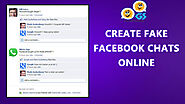 Fake Chat Messenger - Generate fake facebook message in Seconds