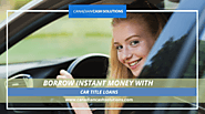 Financial Relief With Car Title Loans British Columbia
