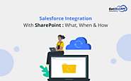 Salesforce Integration With SharePoint What, When & How