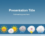 Weather Forecast PowerPoint Template | Free Powerpoint Templates