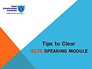 Tips to Clear IELTS Speaking Module