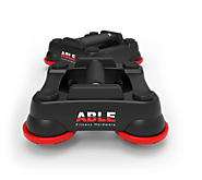 ABLE platforms in Red Color Ab and chest workout device FitnessHardware | Exchangle