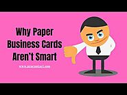 Why Paper Business Cards Are Not Working?